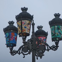 Art in Altea - street lamps